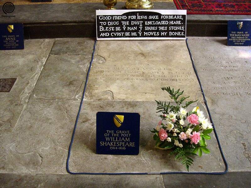 William Shakespeare grave